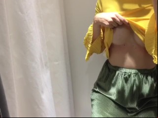 Wet panties bent over